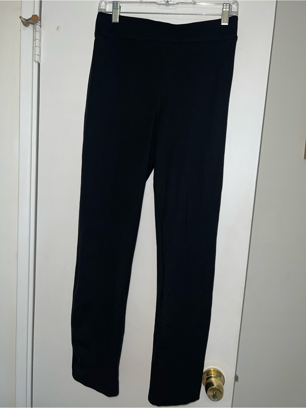SPANX Black High-Rise Ponte Pants